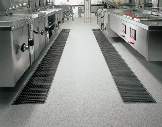 floor drain kitchen service